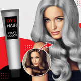 Fashion Light Gray Color Hair Dye Cream