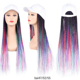 3 Tone Braided Box Braids Synthetic Wig